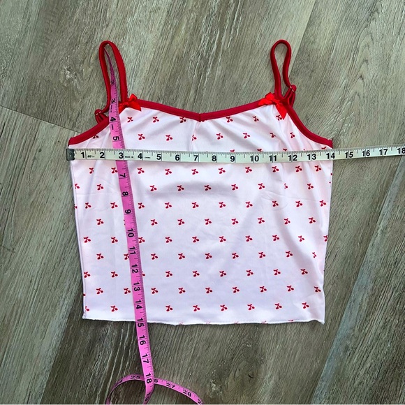 NWOT Y2K cherry print PJ set - Picture 3 of 4